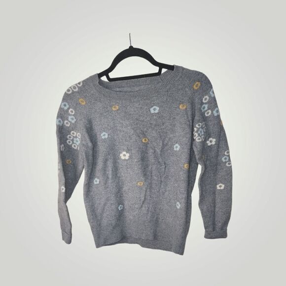 Lang Man Dushi floral wool sweater size 120 - Picture 1 of 11